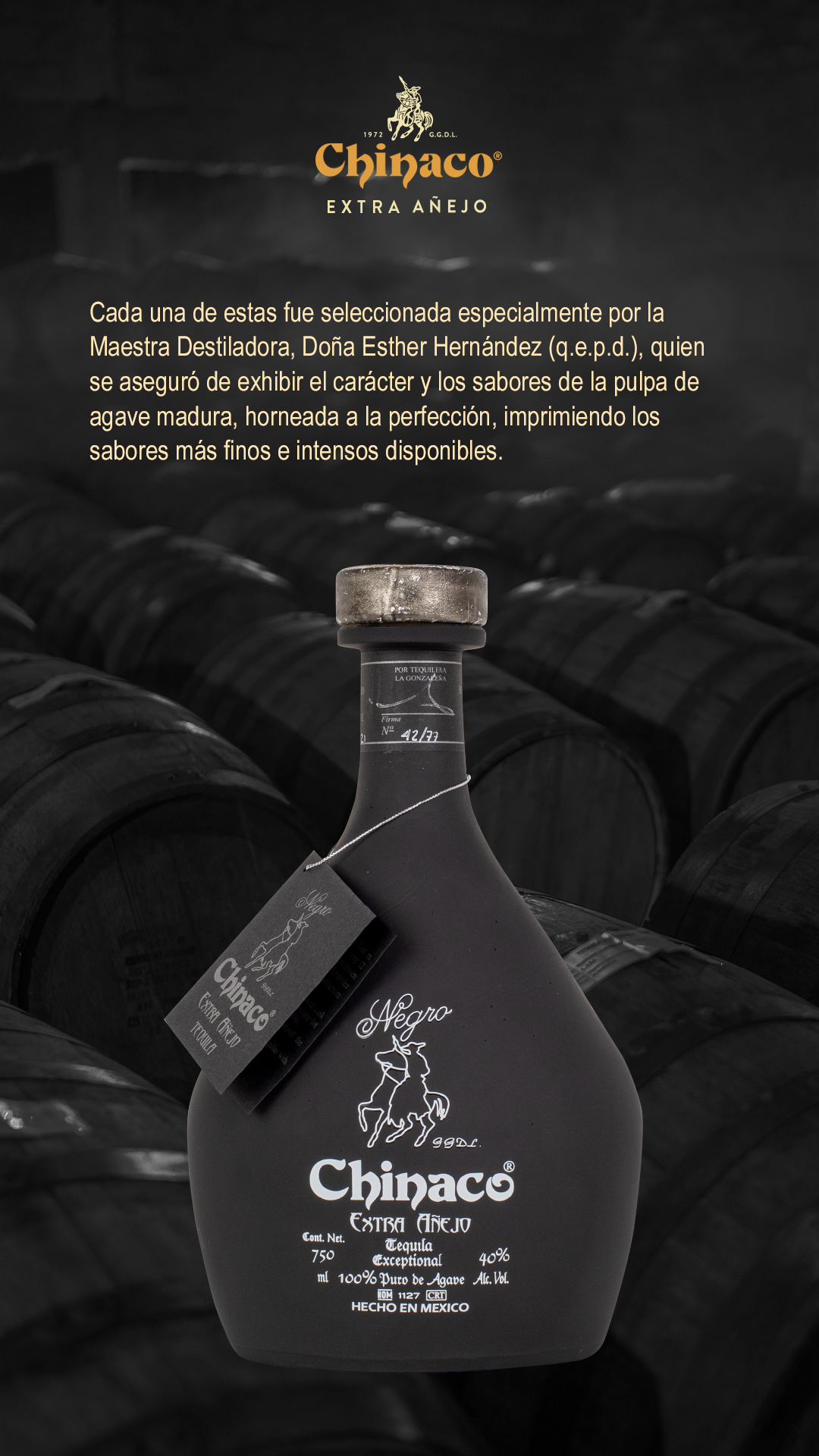 19 Ago - Chinaco Extra Añejo